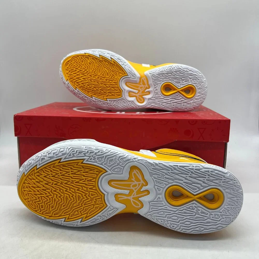 Nike Kyrie Infinity TB Promo Size 13 Gold White DX6653-701 Men Shoes Sneakers - Picture 2 of 8